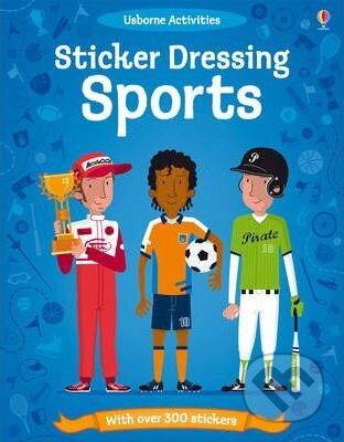 Kniha: Sticker Dressing Sports (Kate Davies). Usborne, 2014 Kniha: Sticker Dressing Sports (Kate Davies). Usborne, 2014