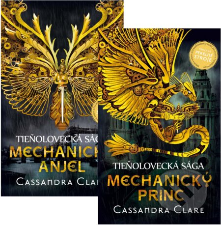 Kniha: Mechanický anjel + Mechanický princ (kolekcia prvých dvoch dielov série Pekelné stroje) (Cassandra Clare), 2013 Kniha: Mechanický anjel + Mechanický princ (kolekcia prvých dvoch dielov série Pekelné stroje) (Cassandra Clare), 2013
