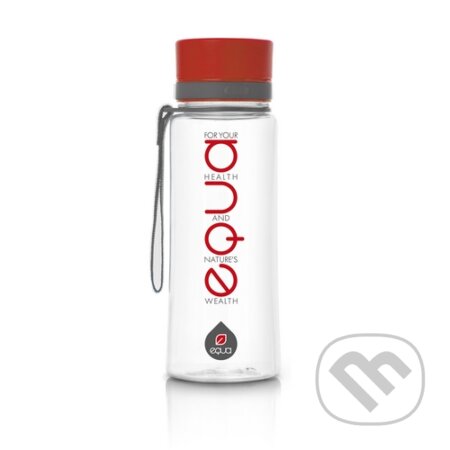 Fľaša EQUA Red Text 400 ml (K3 plus). K3 plus, 2013 Fľaša EQUA Red Text 400 ml (K3 plus). K3 plus, 2013