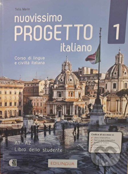 Kniha: Nuovissimo Progetto italiano 1 : Libro dello studente (Telis Marin). Edilingua, 2019 Kniha: Nuovissimo Progetto italiano 1 : Libro dello studente (Telis Marin). Edilingua, 2019