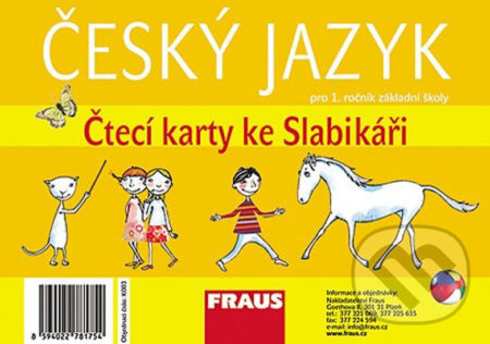 Kniha: Slabikář čtecí karty - 32 karet (Fraus). Fraus, 1999 Kniha: Slabikář čtecí karty - 32 karet (Fraus). Fraus, 1999