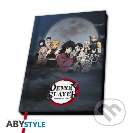Demon Slayer Zápisník A5 - Najlepší bojovníci (ABYstyle). ABYstyle, 2022 Demon Slayer Zápisník A5 - Najlepší bojovníci (ABYstyle). ABYstyle, 2022