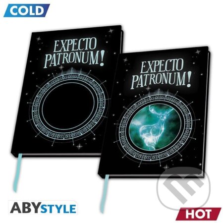 Harry Potter: Zápisník meniaci sa premium A5 - Patron (ABYstyle). ABYstyle, 2022 Harry Potter: Zápisník meniaci sa premium A5 - Patron (ABYstyle). ABYstyle, 2022