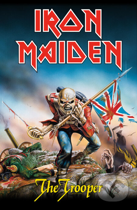 Vlajka Iron Maiden: The Trooper (Iron Maiden). Iron Maiden, 2021 Vlajka Iron Maiden: The Trooper (Iron Maiden). Iron Maiden, 2021