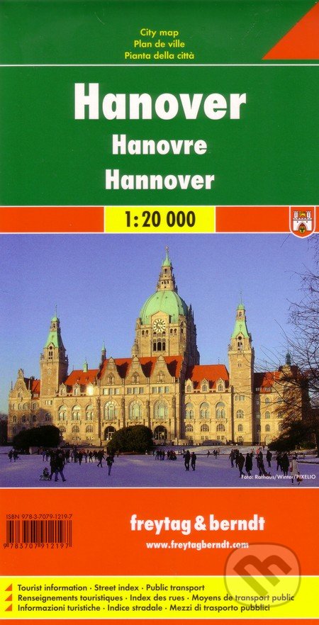 Hanover 1:20 000, freytag&berndt, 2012