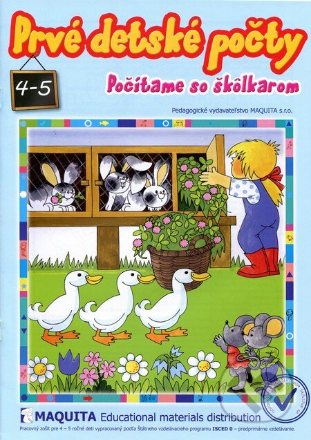 Kniha: Prvé detské počty (Mária Tašková). Maquita, 2012 Kniha: Prvé detské počty (Mária Tašková). Maquita, 2012
