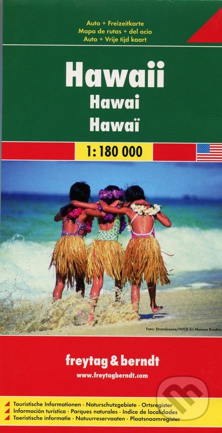 Hawaii 1:180 000, freytag&berndt, 2009