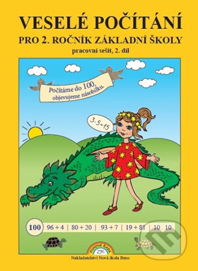 Kniha: Veselé počítání - pracovní sešit pro 2. ročník ZŠ, 2. díl (Zdena Rosecká). ALBRA Kniha: Veselé počítání - pracovní sešit pro 2. ročník ZŠ, 2. díl (Zdena Rosecká). ALBRA