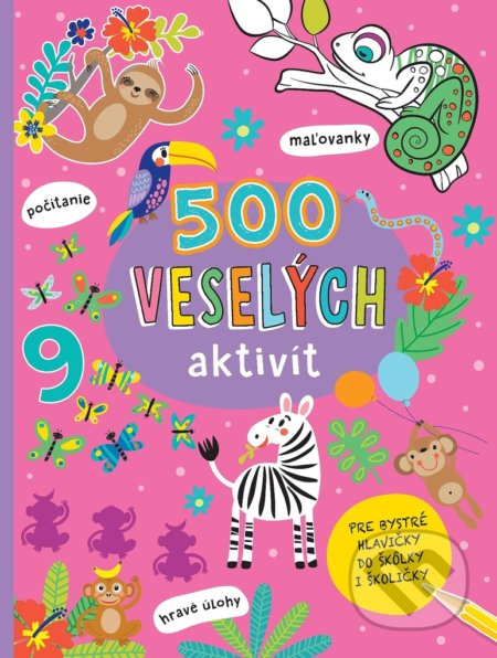 Kniha: 500 veselých aktivít (Klub čitateľov). Klub čitateľov, 2022 Kniha: 500 veselých aktivít (Klub čitateľov). Klub čitateľov, 2022