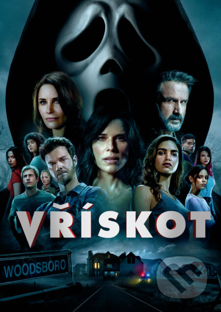 Film: Vřískot (Wes Craven, Matt Bettinelli-Olpin a Tyler Gillett) (DVD). Magicbox, 2022 Film: Vřískot (Wes Craven, Matt Bettinelli-Olpin a Tyler Gillett) (DVD). Magicbox, 2022