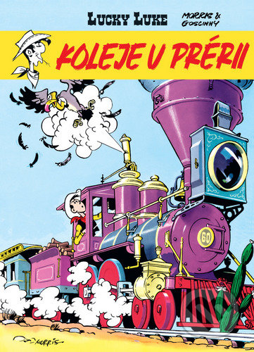 Kniha: Lucky Luke: Koleje v prérii (René Goscinny). Crew, 2022 Kniha: Lucky Luke: Koleje v prérii (René Goscinny). Crew, 2022