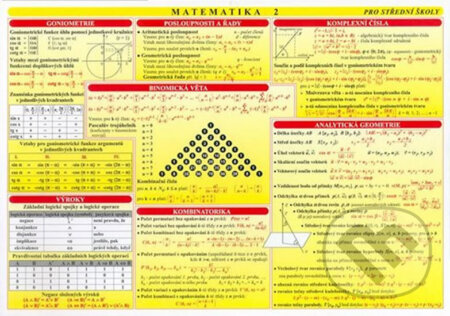 Kniha: Matematická tabulka 2 pro SŠ (A4) (Eva Kočová a Martina Vašáková). MC nakladatelství, 2014 Kniha: Matematická tabulka 2 pro SŠ (A4) (Eva Kočová a Martina Vašáková). MC nakladatelství, 2014