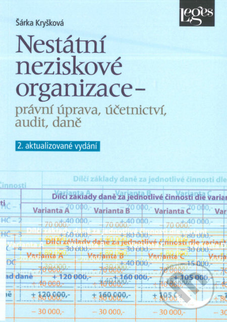 Kniha: Nestátní neziskové organizace (Šárka Kryšková). Leges, 2022 Kniha: Nestátní neziskové organizace (Šárka Kryšková). Leges, 2022