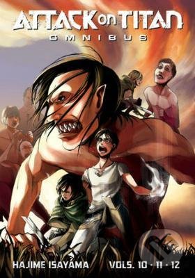 Kniha: Attack on Titan Omnibus 4 (Hajime Isayama). Kodansha International, 2022 Kniha: Attack on Titan Omnibus 4 (Hajime Isayama). Kodansha International, 2022