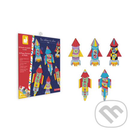 Spoločenská hra: Origami papierové skladačky: Rakety od 7 rokov (Janod). Janod, 2022 Spoločenská hra: Origami papierové skladačky: Rakety od 7 rokov (Janod). Janod, 2022