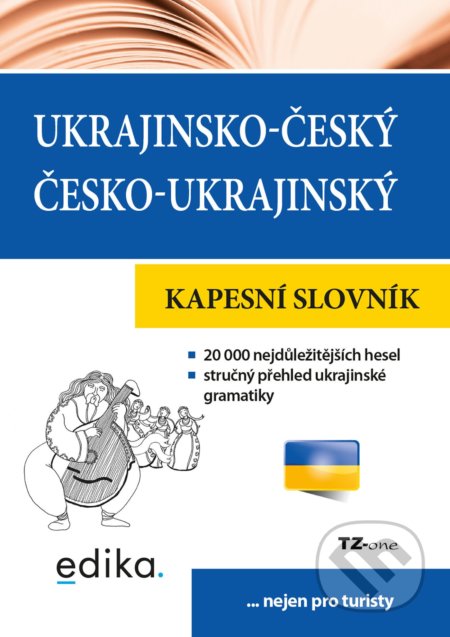 Ukrajinsko-český, česko-ukrajinský kapesní slovník - TZ-one, Edika, 2022