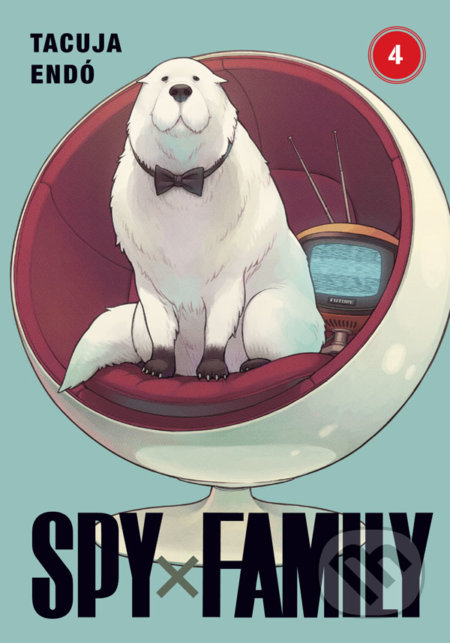 Kniha: Spy x Family 4 (Tacuja Endó). Crew, 2022 Kniha: Spy x Family 4 (Tacuja Endó). Crew, 2022
