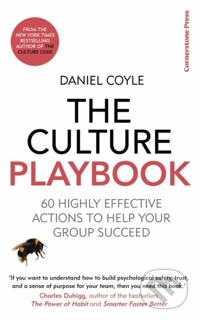 Kniha: The Culture Playbook (Daniel Coyle). Cornerstone, 2022 Kniha: The Culture Playbook (Daniel Coyle). Cornerstone, 2022