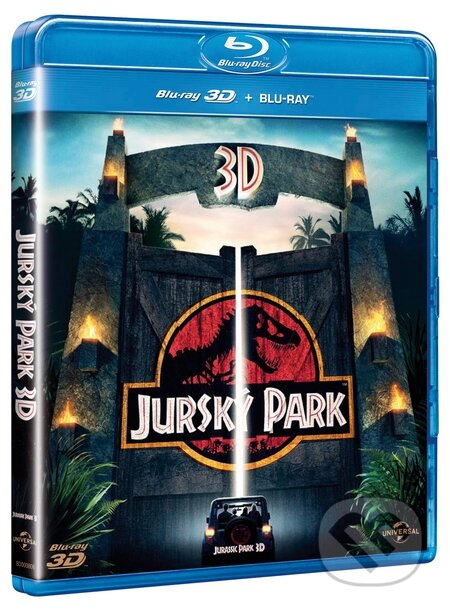 Film: Jurský park 3D (Steven Spielberg) (Blu-ray3D). Bonton Film, 2013 Film: Jurský park 3D (Steven Spielberg) (Blu-ray3D). Bonton Film, 2013