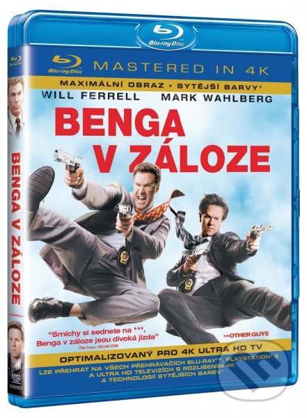 Film: Benga v záloze (Adam McKay) (Blu-ray). Bonton Film, 2013 Film: Benga v záloze (Adam McKay) (Blu-ray). Bonton Film, 2013