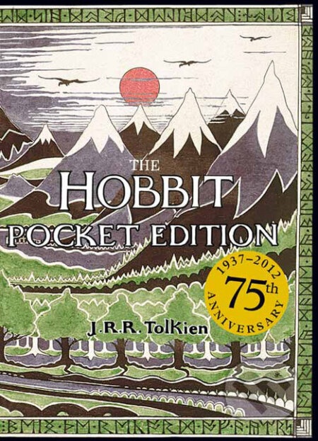 Kniha: The Hobbit (J.R.R. Tolkien). HarperCollins, 2011 Kniha: The Hobbit (J.R.R. Tolkien). HarperCollins, 2011