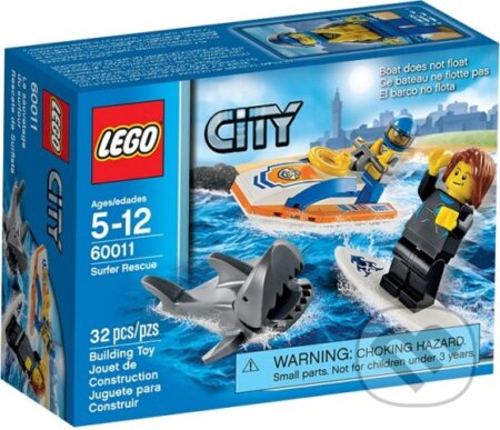 Spoločenská hra: LEGO City 60011 - Záchrana surfera (LEGO). LEGO, 2013 Spoločenská hra: LEGO City 60011 - Záchrana surfera (LEGO). LEGO, 2013