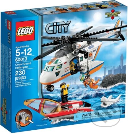 Spoločenská hra: LEGO City 60013 - Helikoptéra pobrežnej hliadky (LEGO). LEGO, 2013 Spoločenská hra: LEGO City 60013 - Helikoptéra pobrežnej hliadky (LEGO). LEGO, 2013