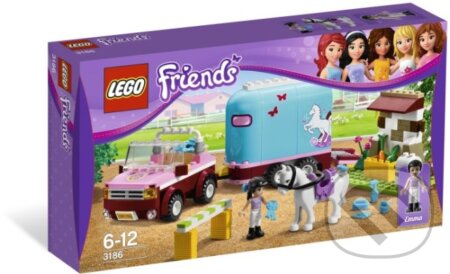 Spoločenská hra: LEGO Friends 3186 - Emmin príves pre kone (LEGO). LEGO, 2013 Spoločenská hra: LEGO Friends 3186 - Emmin príves pre kone (LEGO). LEGO, 2013