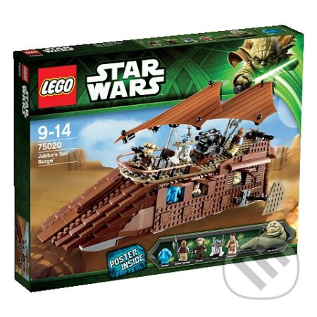 Spoločenská hra: Lego Star Wars 75020 - Jabbas Sail Barge (Jabbův nákladní člun) (LEGO). LEGO, 2013 Spoločenská hra: Lego Star Wars 75020 - Jabbas Sail Barge (Jabbův nákladní člun) (LEGO). LEGO, 2013