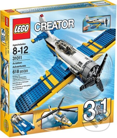 LEGO CREATOR 31011 - Letecké dobrodružstvá, LEGO, 2013