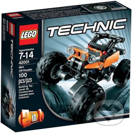 Spoločenská hra: LEGO Technic 42001 Mini terénne auto (LEGO). LEGO, 2013 Spoločenská hra: LEGO Technic 42001 Mini terénne auto (LEGO). LEGO, 2013