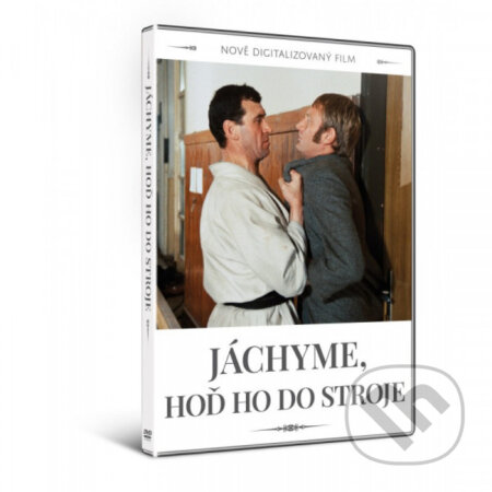 Film: Jáchyme, hoď ho do stroje (Nově digitalizovaný film) (Oldřich Lipský) (DVD). Magicbox, 2022 Film: Jáchyme, hoď ho do stroje (Nově digitalizovaný film) (Oldřich Lipský) (DVD). Magicbox, 2022