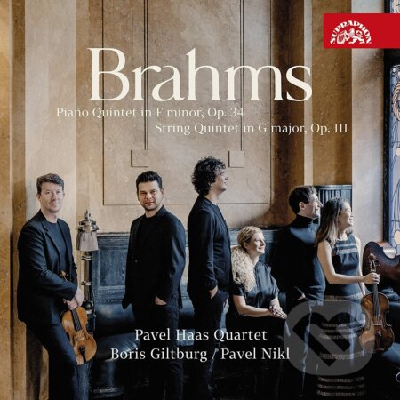 Hudební CD: Johannes Brahms: Kvintety op. 34 & 111 (Pavel Haas Quartet, Giltburg B., Nikl P.) (Hudobné albumy). Hudobné albumy, 2022 Hudební CD: Johannes Brahms: Kvintety op. 34 & 111 (Pavel Haas Quartet, Giltburg B., Nikl P.) (Hudobné albumy). Hudobné albumy, 2022