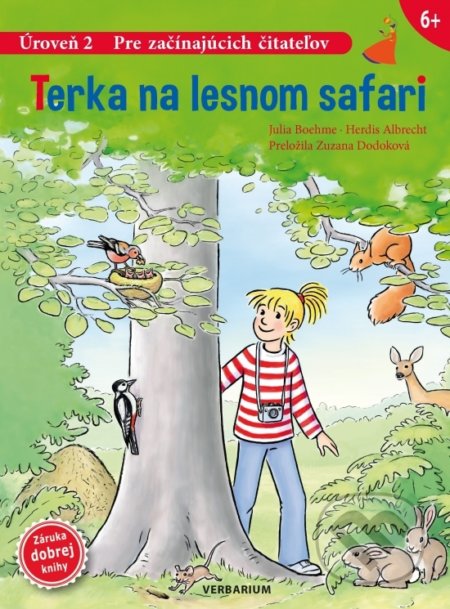 Kniha: Terka na lesnom safari (Herdis Albrecht a Julia Boehme). Verbarium, 2022 Kniha: Terka na lesnom safari (Herdis Albrecht a Julia Boehme). Verbarium, 2022