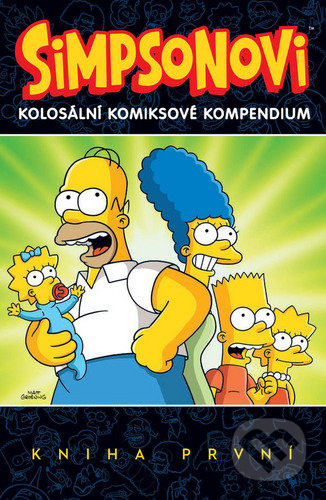 Kniha: Simpsonovi: Kolosální komiksové kompendium 1 (Crew). Crew, 2022 Kniha: Simpsonovi: Kolosální komiksové kompendium 1 (Crew). Crew, 2022