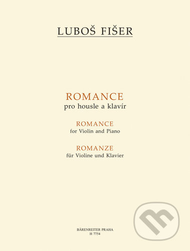 Kniha: Romance (Luboš Fišer). Bärenreiter Praha, 2022 Kniha: Romance (Luboš Fišer). Bärenreiter Praha, 2022