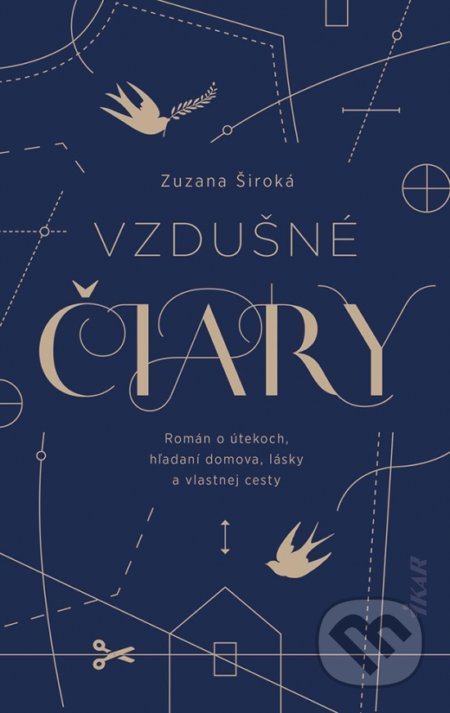 Kniha: Vzdušné čiary (Zuzana Široká). Ikar, 2022 Kniha: Vzdušné čiary (Zuzana Široká). Ikar, 2022