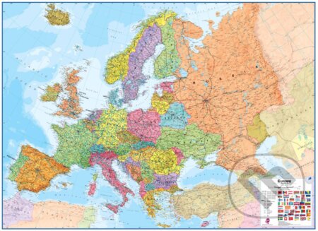 Európa - politická mapa 1:3,2 mil. (TATRAPLAN). TATRAPLAN, 2022 Európa - politická mapa 1:3,2 mil. (TATRAPLAN). TATRAPLAN, 2022