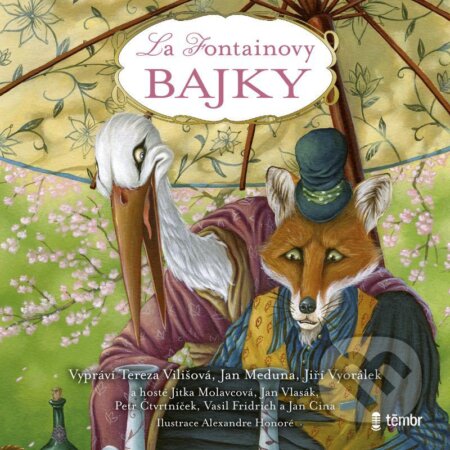 Audiokniha: La Fontainovy bajky (Jean de La Fontaine). Témbr, 2022 Audiokniha: La Fontainovy bajky (Jean de La Fontaine). Témbr, 2022