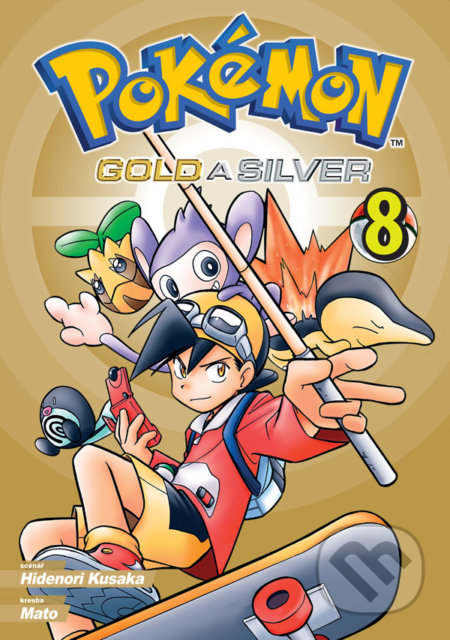 Kniha: Pokémon 08 (Gold a Silver) (Hidenori Kusaka). Crew, 2022 Kniha: Pokémon 08 (Gold a Silver) (Hidenori Kusaka). Crew, 2022