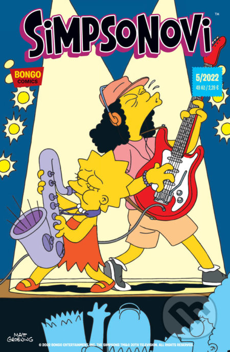 Kniha: Simpsonovi (Crew). Crew, 2022 Kniha: Simpsonovi (Crew). Crew, 2022