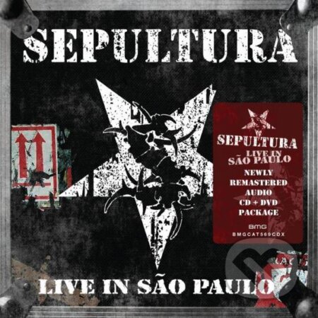 Hudobné CD: Sepultura: Live In Sao Paulo (Hudobné albumy). Hudobné albumy, 2022 Hudobné CD: Sepultura: Live In Sao Paulo (Hudobné albumy). Hudobné albumy, 2022