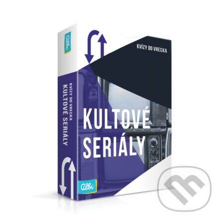 Spoločenská hra: Kvízy do vrecka: Kultové seriály (Albi). Albi, 2022 Spoločenská hra: Kvízy do vrecka: Kultové seriály (Albi). Albi, 2022