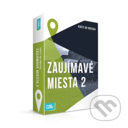 Spoločenská hra: Kvízy do vrecka: Zaujímavé miesta II (Albi). Albi, 2022 Spoločenská hra: Kvízy do vrecka: Zaujímavé miesta II (Albi). Albi, 2022
