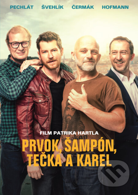 Film: Prvok, Šampón, Tečka a Karel (Patrik Hartl) (DVD). Magicbox, 2022 Film: Prvok, Šampón, Tečka a Karel (Patrik Hartl) (DVD). Magicbox, 2022