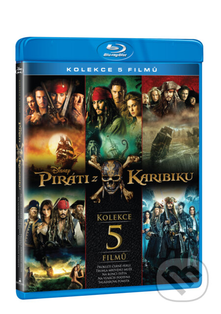 Film: Piráti z Karibiku kolekce 1.-5. (Espen Sandberg, Gore Verbinski, Joachim Rønning a Rob Marshall) (Blu-ray). Magicbox, 2022 Film: Piráti z Karibiku kolekce 1.-5. (Espen Sandberg, Gore Verbinski, Joachim Rønning a Rob Marshall) (Blu-ray). Magicbox, 2022