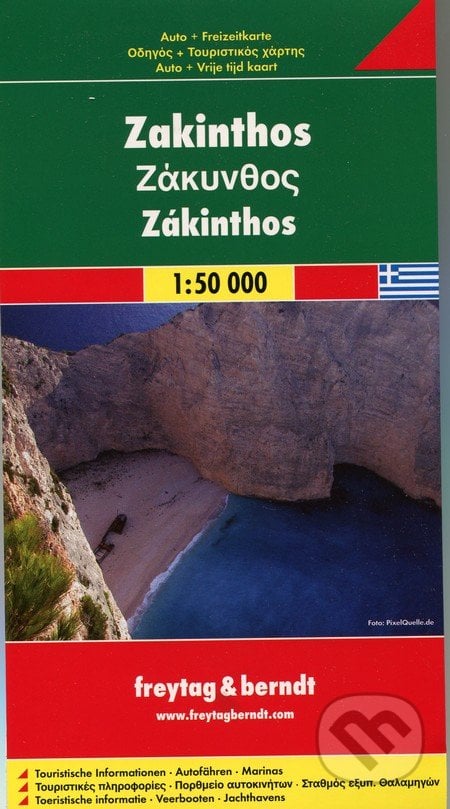 Zakinthos 1:50 000, freytag&berndt, 2011