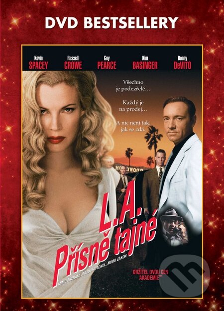Film: L.A. přísně tajné (Curtis Hanson) (DVD). Magicbox, 2013 Film: L.A. přísně tajné (Curtis Hanson) (DVD). Magicbox, 2013