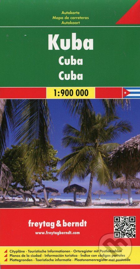 Kuba 1:900 000, freytag&berndt, 2014