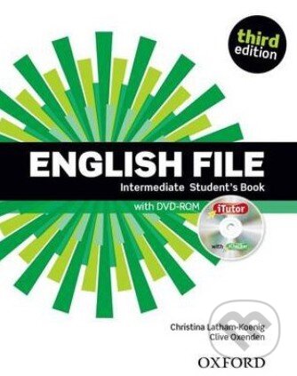 Kniha: English File - Intermediate: Student's Book with DVD-ROM (Christina Latham-Koenig). Oxford University Press, 2013 Kniha: English File - Intermediate: Student's Book with DVD-ROM (Christina Latham-Koenig). Oxford University Press, 2013